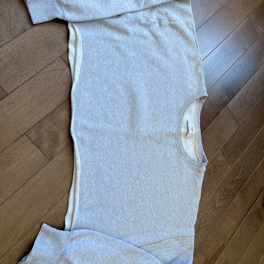 TNA Heather Gray Pullover Sweatshirt